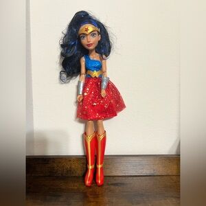 1Mattel DC Super Hero 2015 Wonder Woman Masquerade  Doll 12”